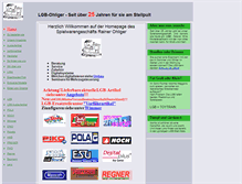 Tablet Screenshot of lgb-ohliger.de